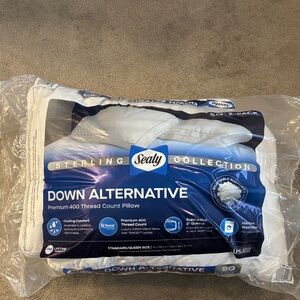 Sealy Sterling Collection Down Alternative Two Pillows